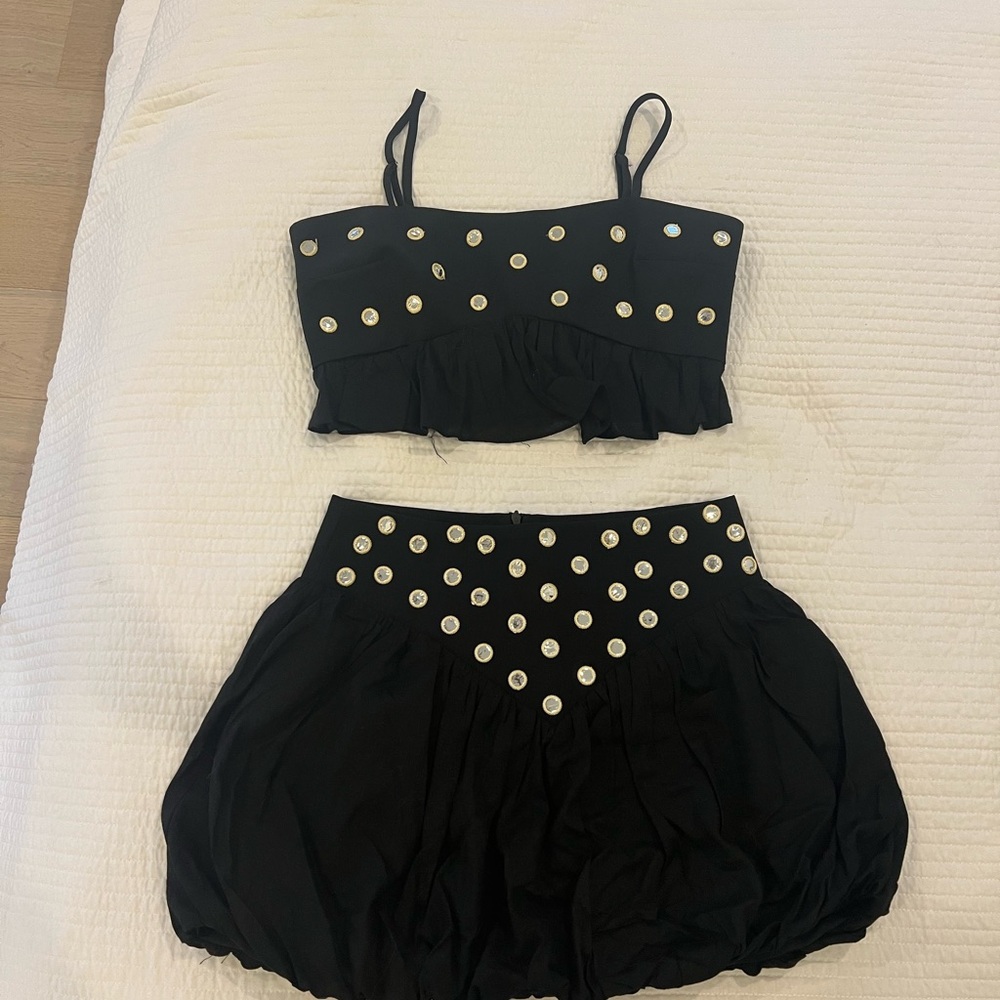 Black Two-Piece Set
